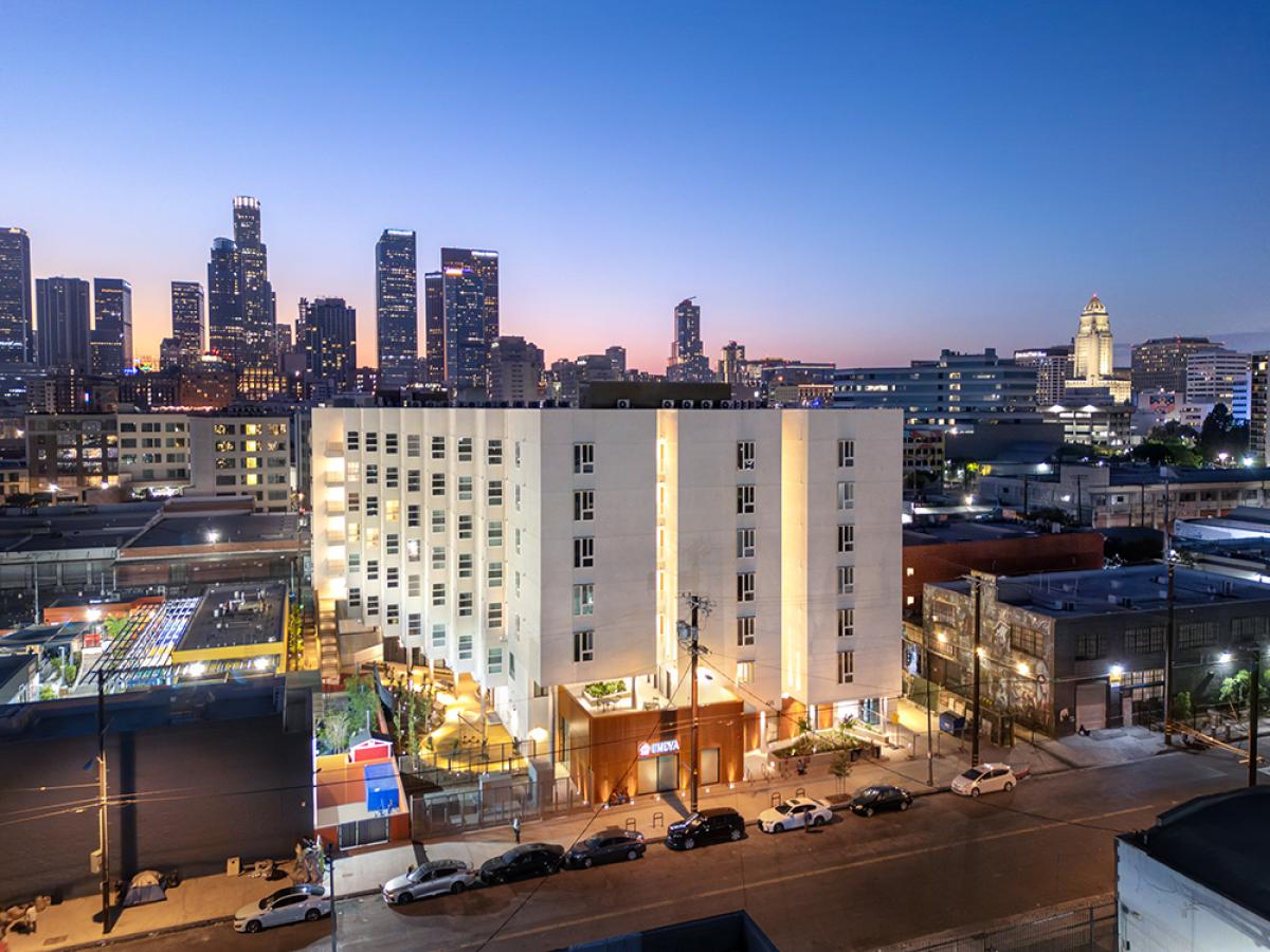 The Umeya opens for residents at 414 S. Crocker Street in DTLA